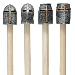 Creion cu Decorație - Cască de Cavaler Medieval