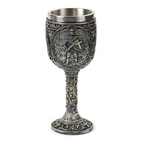 Pocal decorativ - Cavaler și Castel