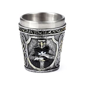 Pahar pentru Shoturi - Cavaler Medieval Negru