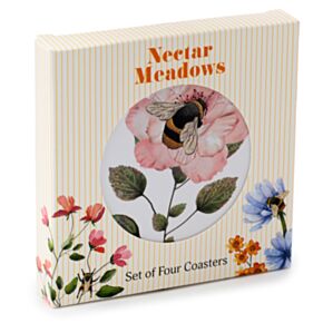 Set de 4 Suporturi pentru Pahare din Plută - Nectar Meadows