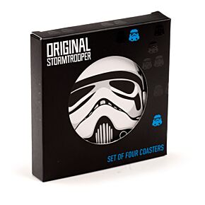 Set de 4 Suporturi pentru Pahare din Plută - Originalul Stormtrooper Set de 4 Suporturi pentru Pahare din Plută - Originalul Stormtrooper