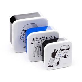 Set de 3 Cutii pentru Mâncare M/L/XL - Originalul Stormtrooper