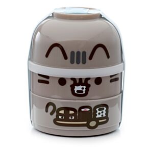 Cutie de Prânz Compartimentată Rotundă - Pisica Pusheen