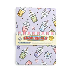 Caiet A5 Parfumat din Hârtie Reciclată - Bubble Tea