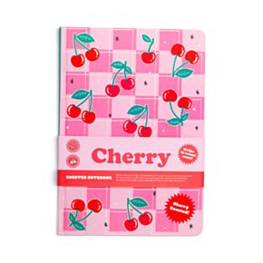 Caiet A5 Parfumat din Hârtie Reciclată - Cireșe - Cherry