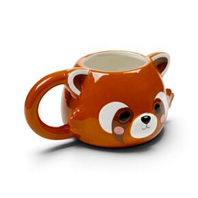 Cană în Formă de Panda Roșu - Adoramals