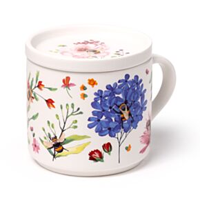 Set cu Cană în Porțelan și Suport/Capac - Nectar Meadows