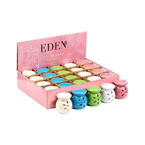 Mini Difuzor de Esențe în Ceramică - Găuri cu Petale