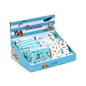 Portofel din PVC cu Fermoar - Plajă Portofel din PVC cu Fermoar - Plajă