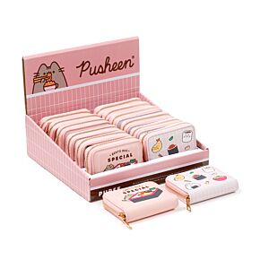 Portofel mic cu Fermoar - Pisica Pusheen - Sushi Portofel mic cu Fermoar - Pisica Pusheen - Sushi