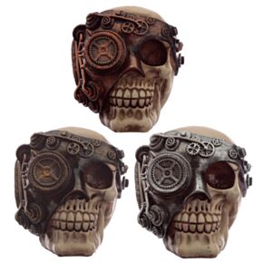 Craniu cu Motive Steampunk