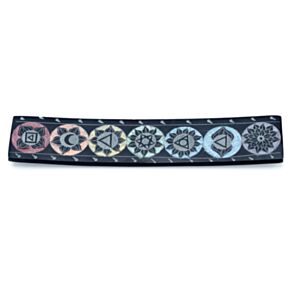 Arzător de bețișoare de tămâie din steatit - 7 Chakra
