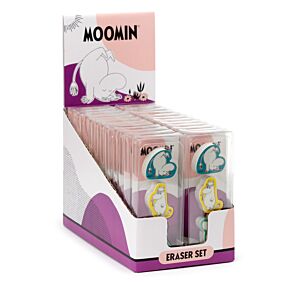 Set cu 3 Radiere - Moomin Set cu 3 Radiere - Moomin