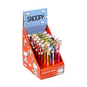 Creion cu Topper din PVC - Snoopy & Woodstock