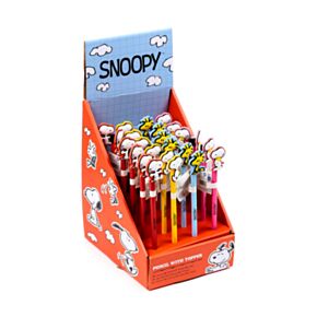 Creion cu Topper din PVC - Snoopy & Woodstock
