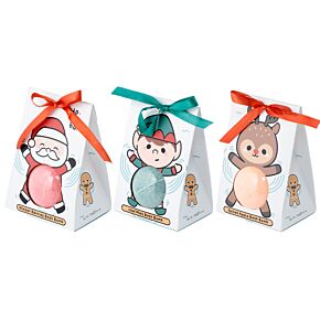 Bombă de Baie de Crăciun - Ambalaj Cadou - Prietenii Crăciunului Bombă de Baie de Crăciun - Ambalaj Cadou - Prietenii Crăciunului