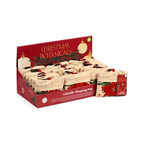 Geantă Pliabilă - Christmas Botanicals