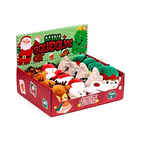 Breloc Squidglys din Pluș - Festive Friends Breloc Squidglys din Pluș - Festive Friends